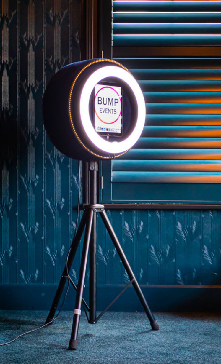 Corporate event photo booth